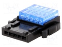 Connector: wire-wire/PCB; Power Clamp; plug; female; PIN: 5; 250V