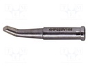 Soldering Tip, Hoof/Concave/30° Bent, 2.5 x 16 mm, Soldering Station