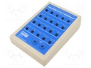 Decade box: capacitance; 0÷11,111uF; Number of ranges: 5; 50VDC