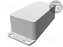 Enclosure: multipurpose; with fixing lugs; 1590; X: 60mm; Y: 112mm