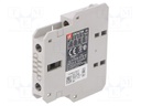 Auxiliary contacts; Series: METASOL; Leads: screw terminals; IP20