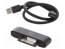 USB to SATA adapter; supports 1x HDD 2,5" and SSD; 0.6m