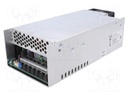 AC/DC Enclosed Power Supply (PSU), ITE, 1 Outputs, 655 W, 36 V, 18 A, 12 V