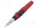 Soldering iron: gas; 7.5ml; 30min; Shape: conical