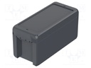 Enclosure: multipurpose; X: 80mm; Y: 191mm; Z: 90mm; BOCUBE; ABS