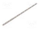 LED strip; 24V; white cold; W: 10mm; L: 500mm; CRImin: 80; 120°; D: 3mm