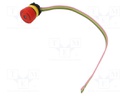 Switch: emergency stop; Stabl.pos: 2; NC + NO; 5A/250VAC; 5A/24VDC