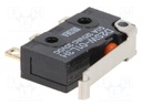 Microswitch SNAP ACTION; with lever with roller simulation