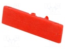 Protection; Application: ZG-G2.5; red; Width: 5mm; polyamide