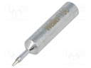 Tip; narrow spade; 0.4x0.15mm