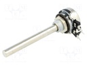 Potentiometer: shaft; single turn; 5kΩ; 200mW; THT; 6mm; metal