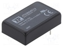 Isolated Board Mount DC/DC Converter, ITE, 2 Output, 20 W, 12 V, 835 mA, -12 V