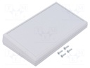 Enclosure: desktop; TENCLOS SLANT SLOPE; X: 145mm; Y: 85mm; ABS