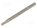 Test probe socket; 2.54mm; 6.5A; Connection: soldering