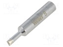 Tip; chisel; 2.4x0.8mm