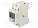 Counter; digital,mounting; for DIN rail mounting; single-phase