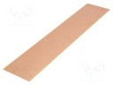 Board: universal; single sided,prototyping; W: 500mm; L: 100mm
