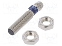 Sensor: inductive; Output conf: NPN / NO; 0÷1.5mm; 12÷24VDC; M8