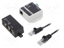 Digital output; Number of ports: 1; 10÷24VDC; DIN; LAN; OUT: 1