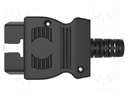 Diagnostic OBD II; black; 10A; Insulation: polyamide; -25÷80°C