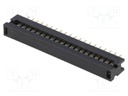 IDC transition; PIN: 40; IDC,THT; for ribbon cable; 1.27mm; 1A