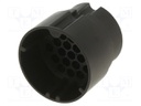 Connector: circular; male; UIC558; PIN: 22; for cable; crimped; 60V