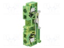 Rail mounted connector WS16-PE-01P-1C