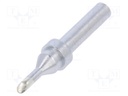 Tip; conical sloped; 2mm