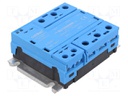 Relay: solid state; Ucntrl: 4÷30VDC; 50A; 24÷640VAC; 3-phase; IP20
