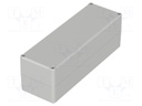 Enclosure: multipurpose; X: 80mm; Y: 240mm; Z: 80mm; EUROMAS II; grey