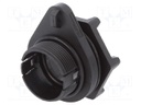 External thread; Mini Buccaneer; for panel mounting; straight