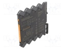 Converter: analog signals; DIN; 24VDC; 114.3x6.1x112.5mm