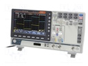 Oscilloscope: mixed signal; Band: ≤70MHz; Channels: 2; 10Mpts