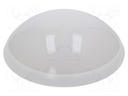 Lamp: lighting fixture; PANTERA; polycarbonate; E27; IP44; Ø: 305mm