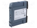 Time Delay Relay, 240 VDC, 0.05 s, 100 h, 3RP Series, 1CO, DIN Rail