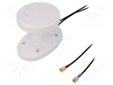 Antenna; GPS,GSM; 2dBi; RHCP,linear; Mounting: screw; 50Ω; -40÷85°C