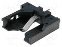 Socket; Mounting: THT,vertical; Batt.no: 1; Ø: 20mm; 23.3mm