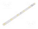 LED strip; 24V; white neutral; W: 10mm; L: 480mm; CRImin: 80; 120°