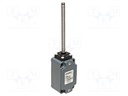 Limit switch; rubber seal,spring, total length 104,5mm; 10A