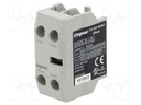 Auxiliary contacts; Series: CTX3; Leads: screw terminals