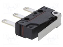 Microswitch SNAP ACTION; with lever; SPDT; 2A/250VAC; ON-(ON)