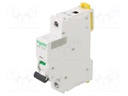 Circuit breaker; 230/400VAC; Inom: 16A; Poles: 1; DIN; Charact: B