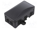 Enclosure: junction box; X: 72mm; Y: 95mm; Z: 40mm; wall mount; IP54