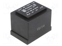 Transformer: encapsulated; 8VA; 230VAC; 18V; 444mA; Mounting: PCB
