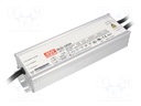 Power supply: switched-mode; LED; 200W; 71÷143VDC; 1400mA; IP67