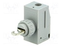 Terminal block; 0.2÷6mm2; soldering,screw terminal; 500V; 32A