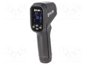 Infrared thermometer; LCD TFT 1,45" (128x128),color; -30÷650°C