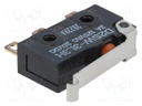 Microswitch SNAP ACTION; with lever with roller simulation