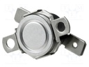 Sensor: thermostat; Output conf: NC; Topen: 30°C; Tclos: 15°C; 10A