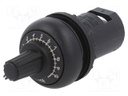 Potentiometer; 22mm; RMQ-Titan; -25÷70°C; Ø22.5mm; IP66; 100kΩ